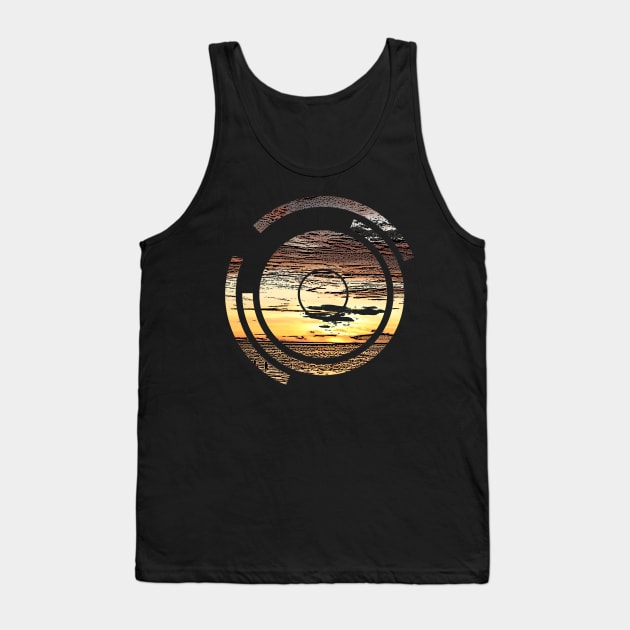 sunset Tank Top by rickylabellevie